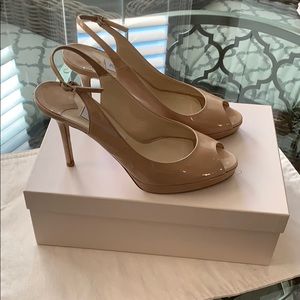 Jimmy Choo Nova Slingbacks 38.5